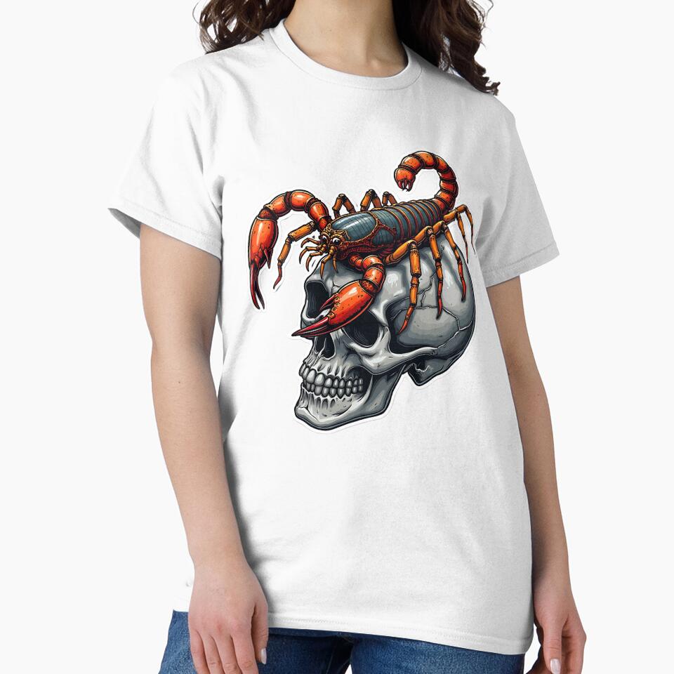 gothic scorpion by rajdigitalarts T-Shirts, Hoodie, Sweatshirt | BlankRebels.com (Image 2)