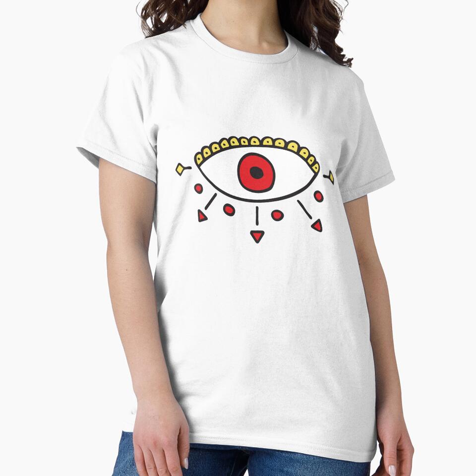 Red Evil Eye Royal "Courage" by Mystikaa T-Shirts, Hoodie, Sweatshirt | BlankRebels.com (Image 2)