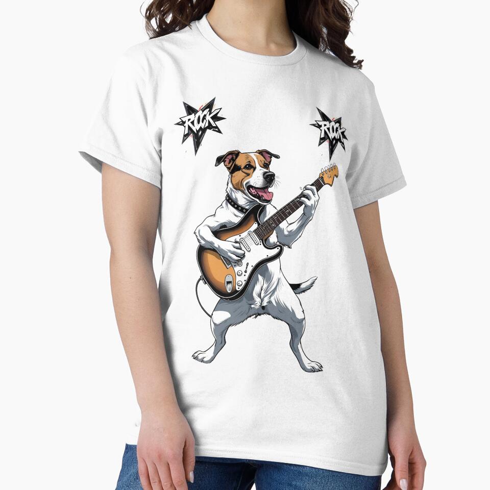 "Rock Dog lives here" by Knightofartx25 T-Shirts, Hoodie, Sweatshirt | BlankRebels.com (Image 2)