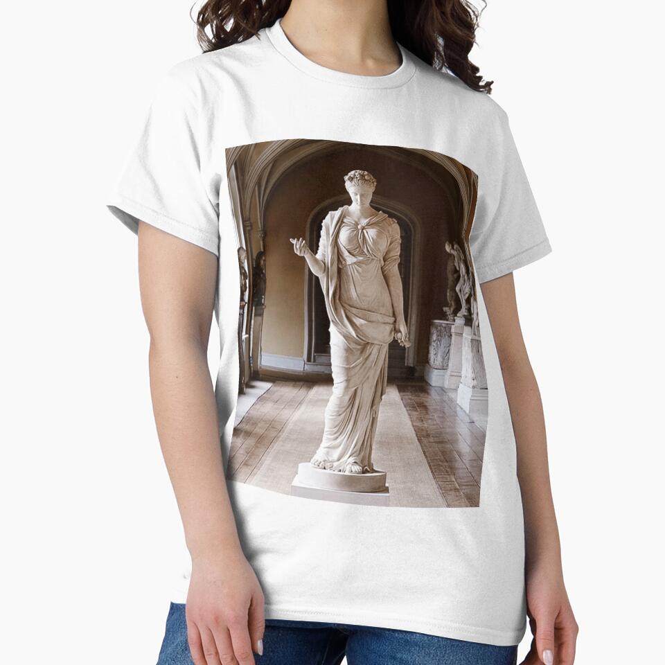"Four Seasons" Sculpture Coade Female Sculpture by apopofbeauty T-Shirts, Hoodie, Sweatshirt | BlankRebels.com (Image 2)