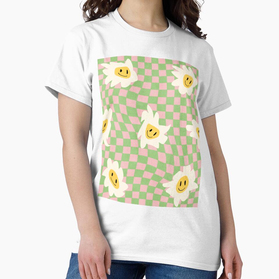 Trippy Flower Illustration by Grace Excellence _ T-Shirts, Hoodie, Sweatshirt | BlankRebels.com (Image 2)