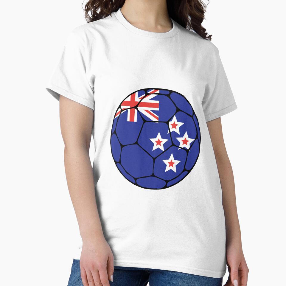 New Zealand Flag Soccer Ball by ehgraphics15