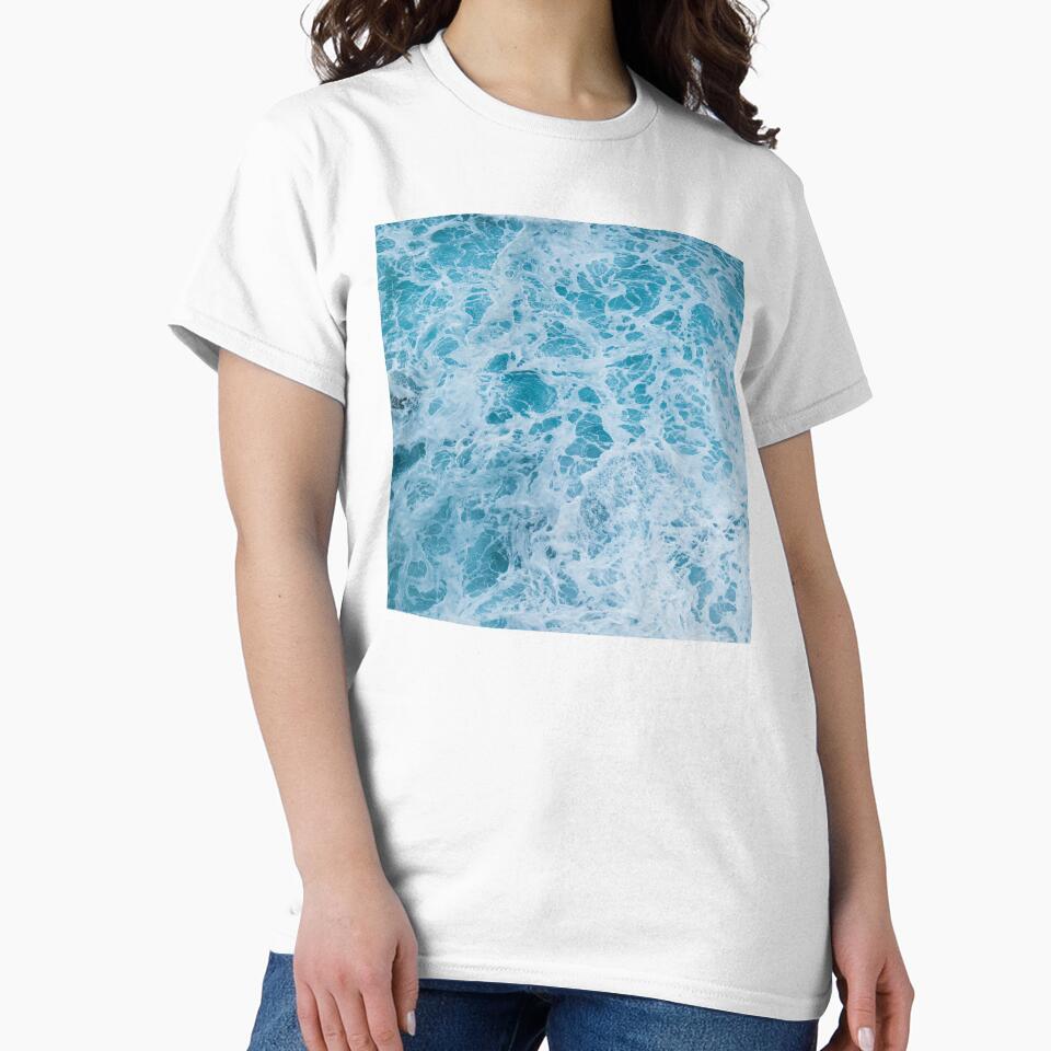 Foamy Ocean by joabaj T-Shirts, Hoodie, Sweatshirt | BlankRebels.com (Image 2)