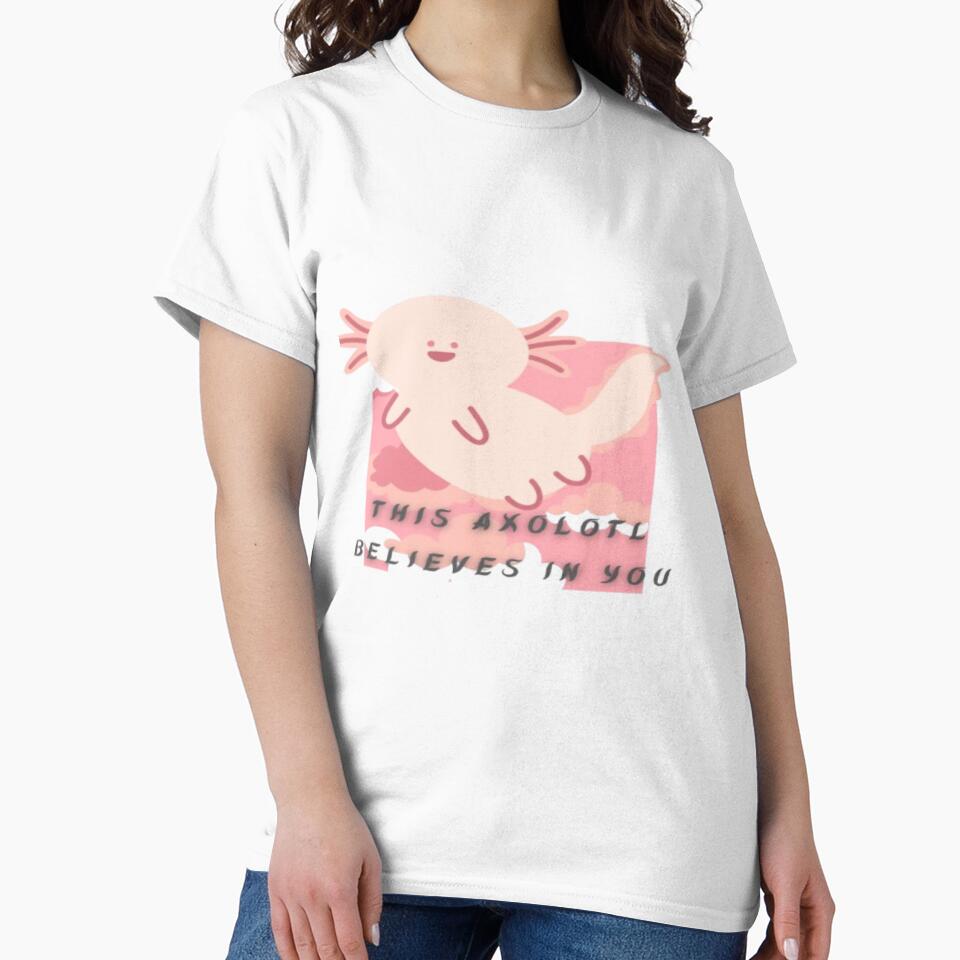 Happy axolotl by Yagami1 T-Shirts, Hoodie, Sweatshirt | BlankRebels.com (Image 2)