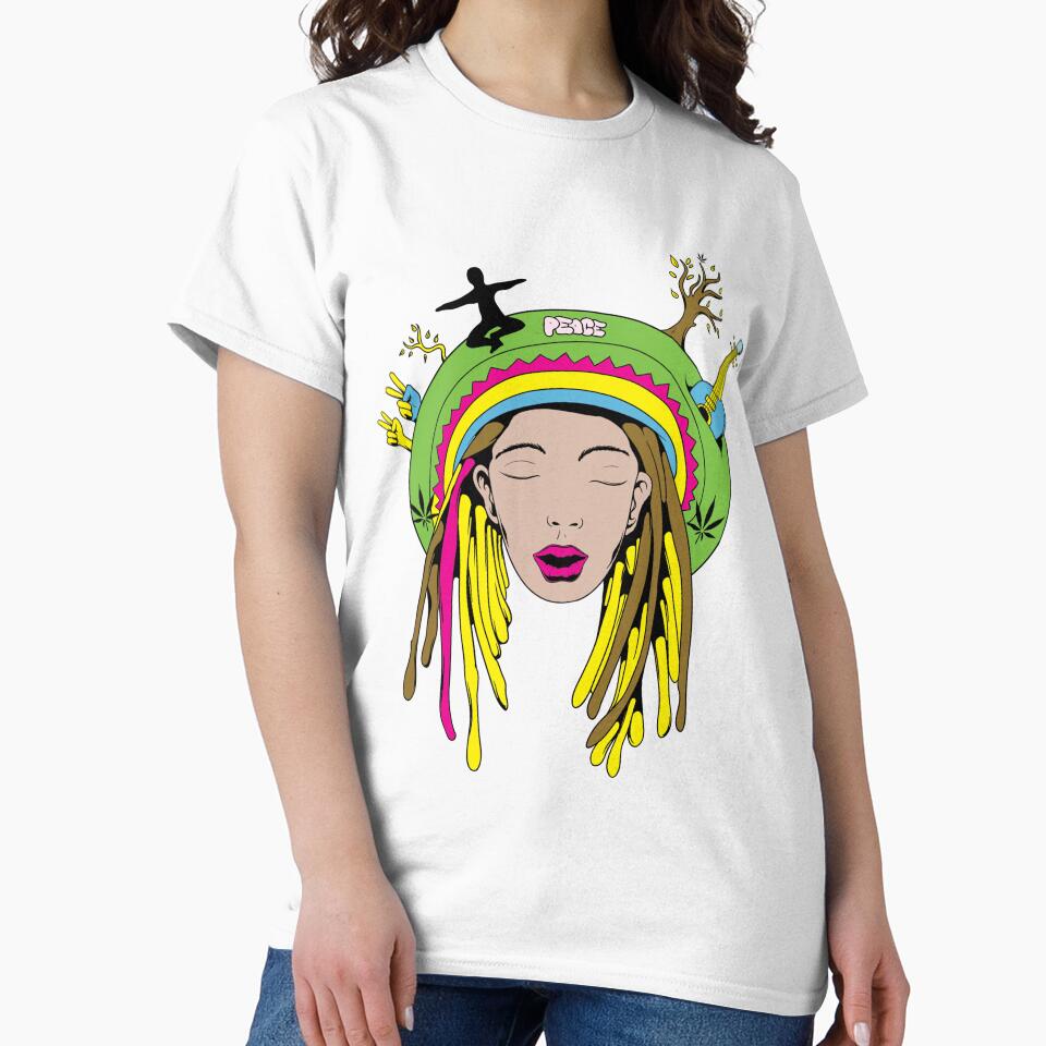 PEACE AND LOVE by RedhotstarsNEX T-Shirts, Hoodie, Sweatshirt | BlankRebels.com (Image 2)