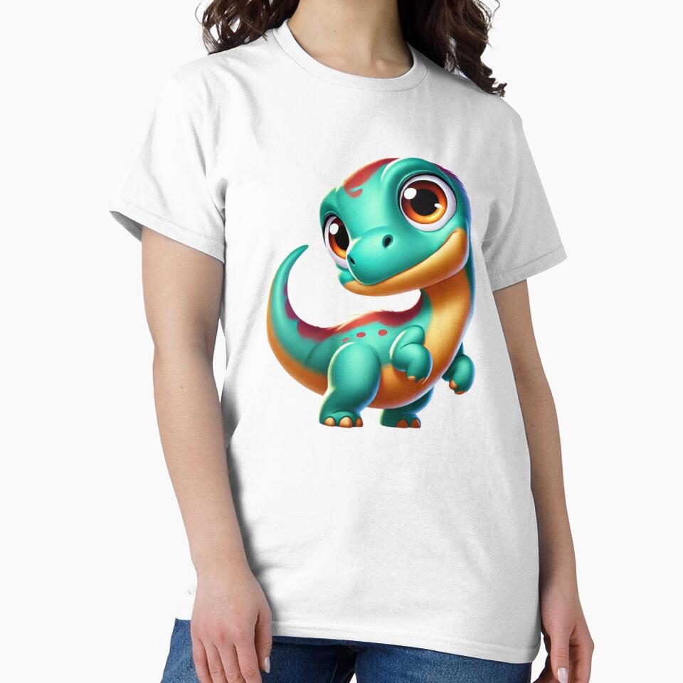Adorable Xiaosaurus Dinosaur by Sillytoe T-Shirts, Hoodie, Sweatshirt | BlankRebels.com (Image 2)
