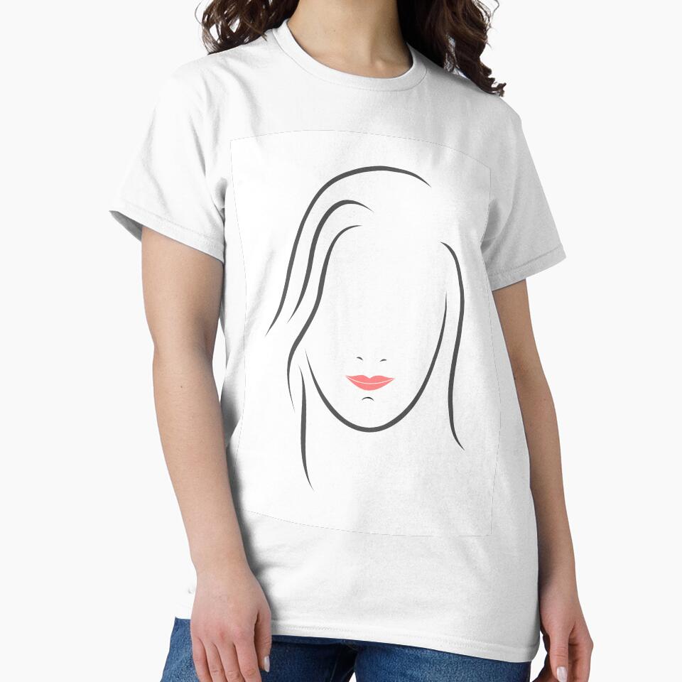 Woman Beauty Line Art by artofangga T-Shirts, Hoodie, Sweatshirt | BlankRebels.com (Image 2)