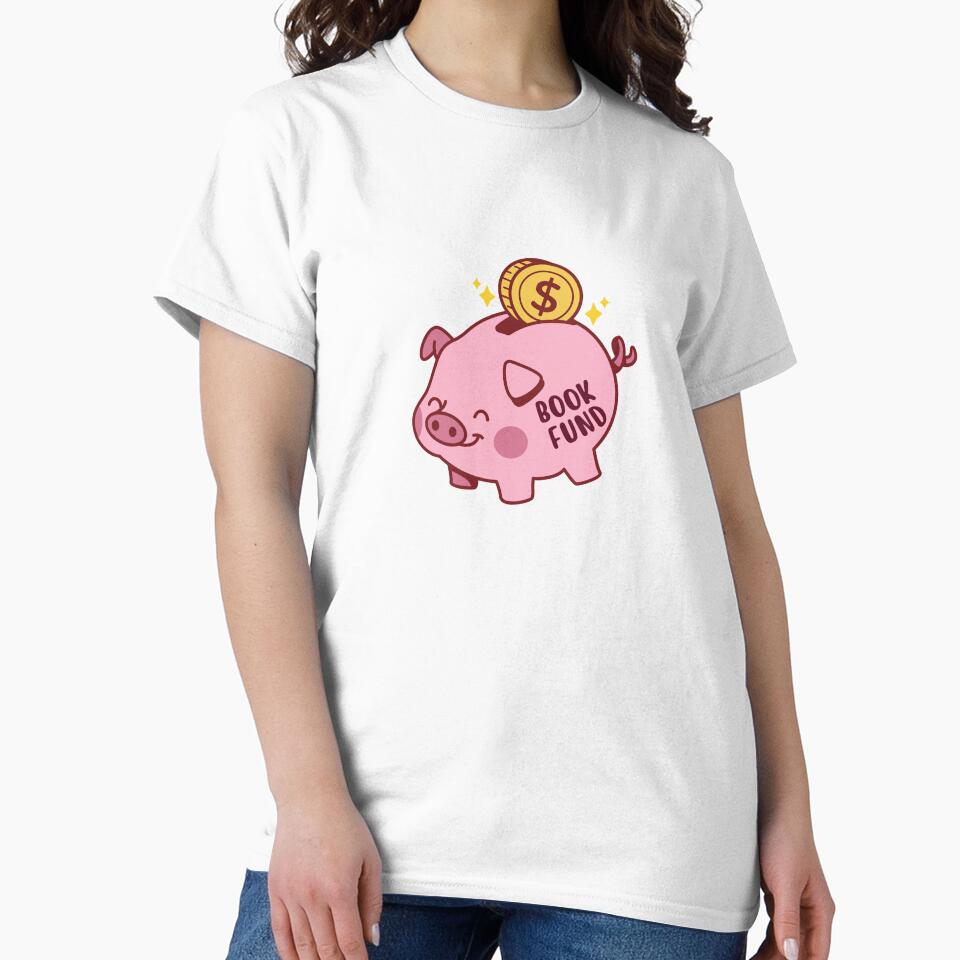 Book fund piggy bank by Neadoodles
