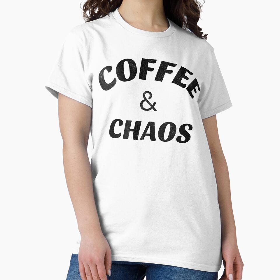 Coffee and Chaos by DiscGolfTees