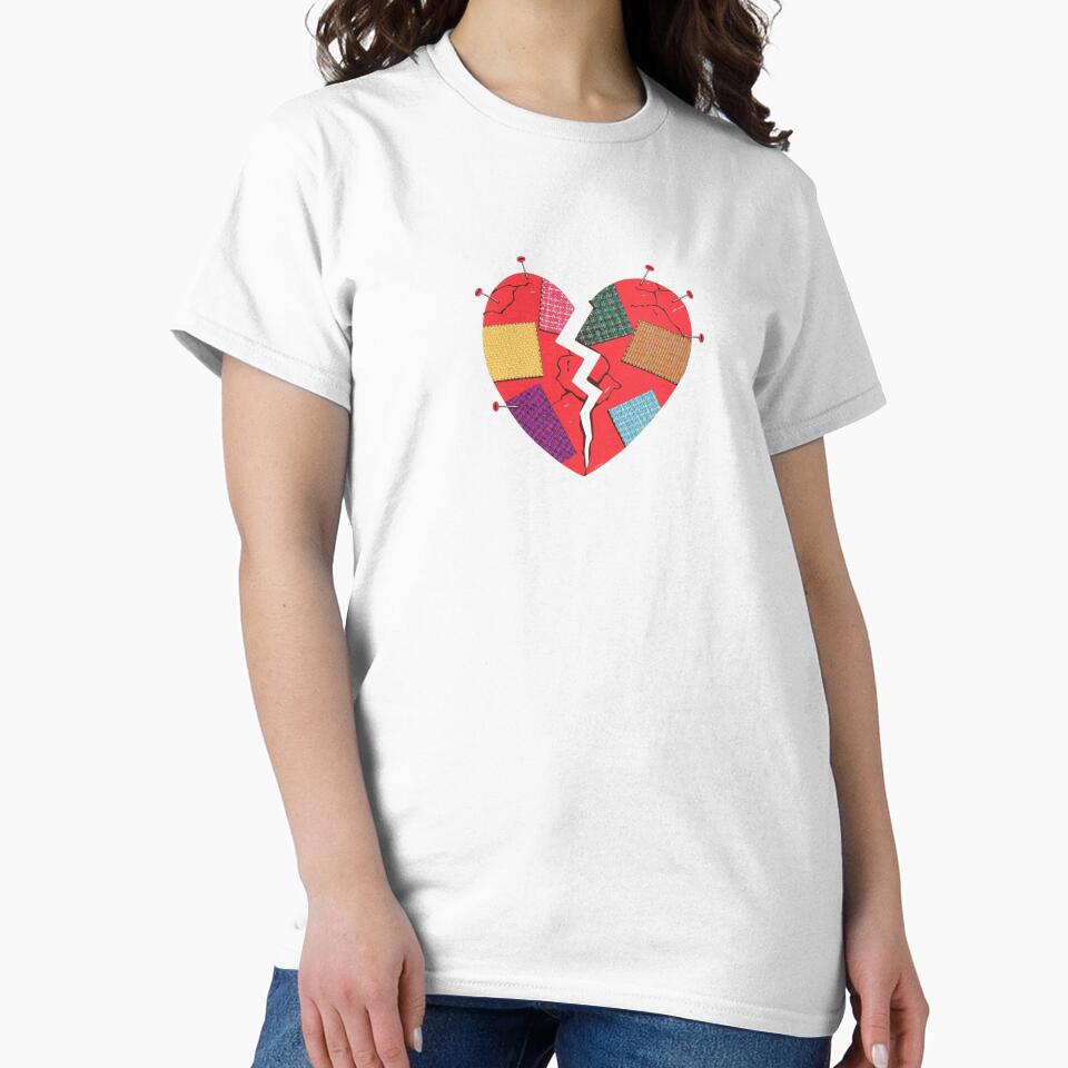 Patched Heart by garts T-Shirts, Hoodie, Sweatshirt | BlankRebels.com (Image 2)