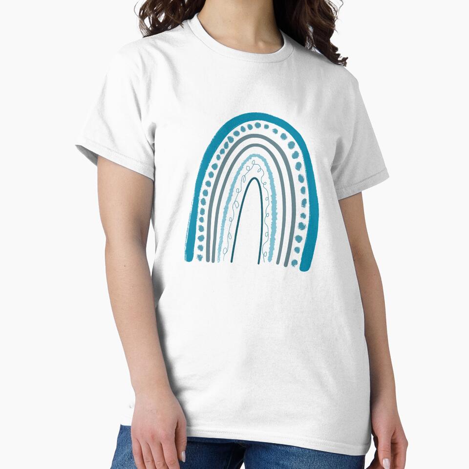 Blue rainbow by Mackenzie  Epperson T-Shirts, Hoodie, Sweatshirt | BlankRebels.com (Image 2)