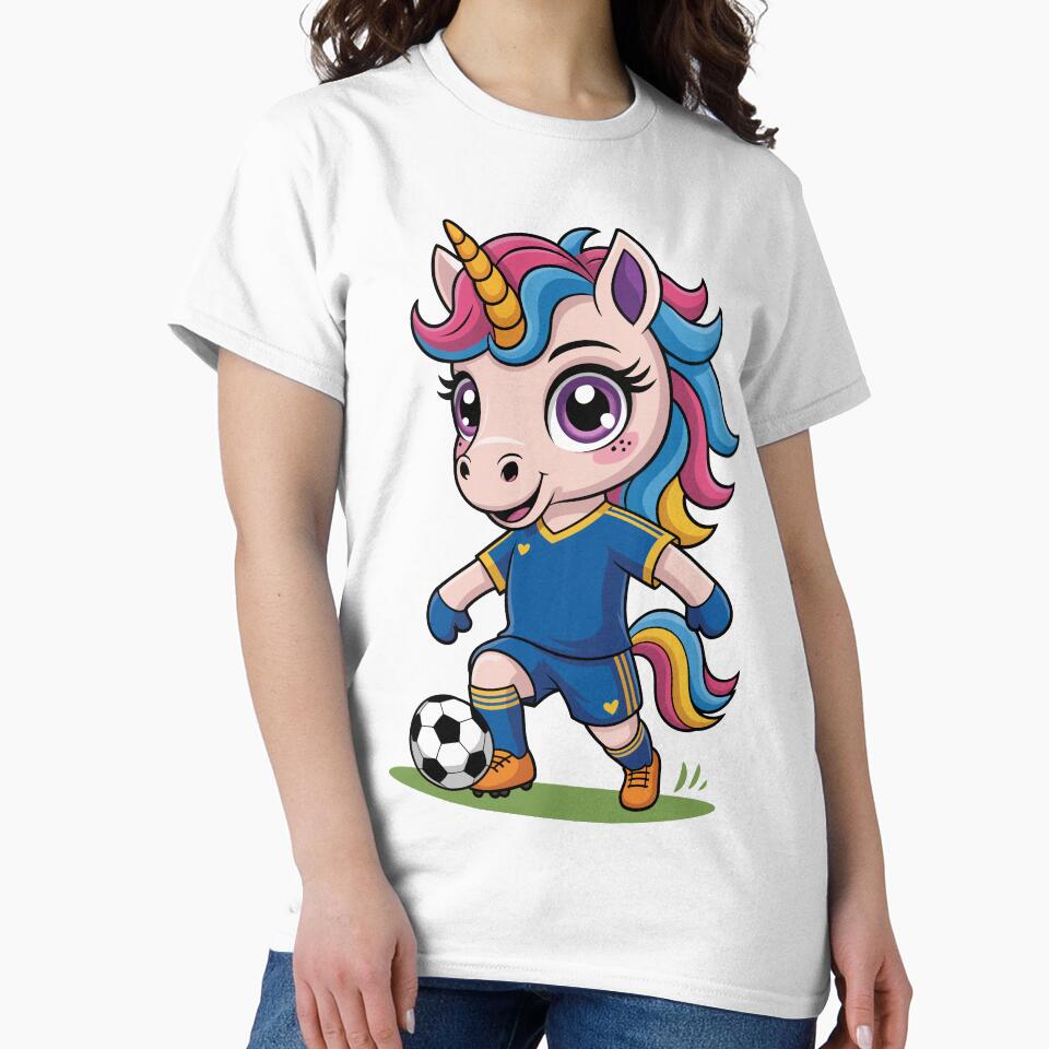 Unicorn Plays Soccer by jkrphoto