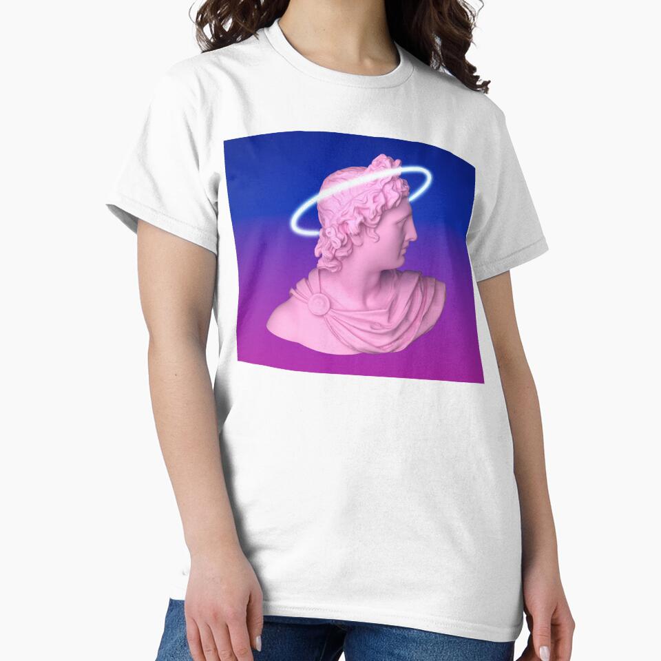 Retro 3D Shapes Vaporwave Style by Peekonet T-Shirts, Hoodie, Sweatshirt | BlankRebels.com (Image 2)