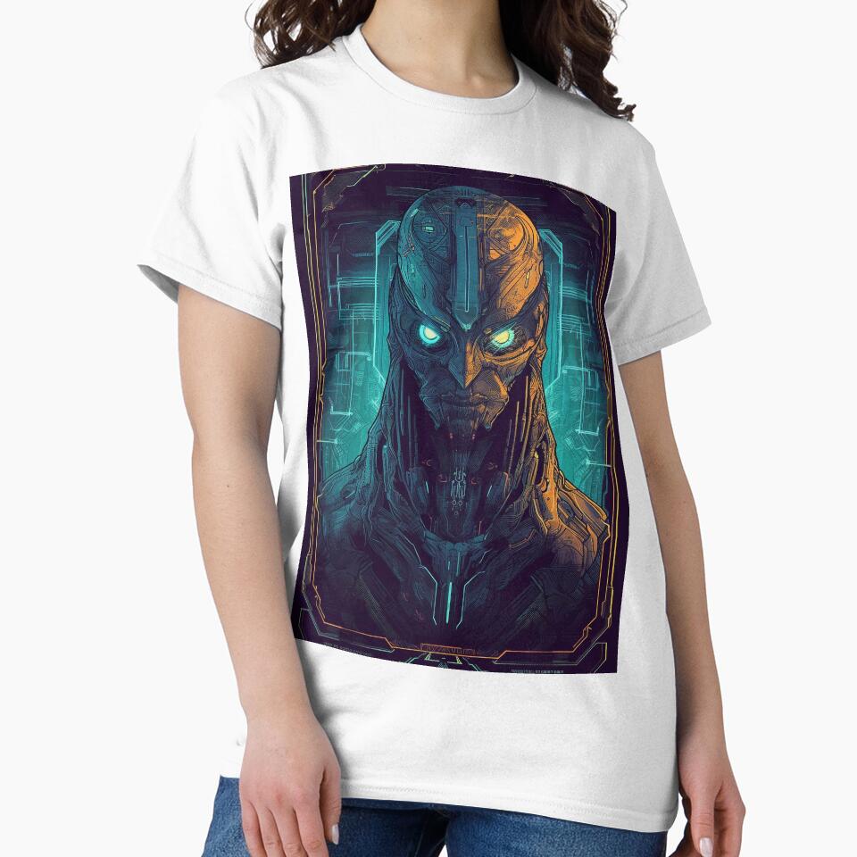 Cyberpunk Tarot #97 by nixlim T-Shirts, Hoodie, Sweatshirt | BlankRebels.com (Image 2)