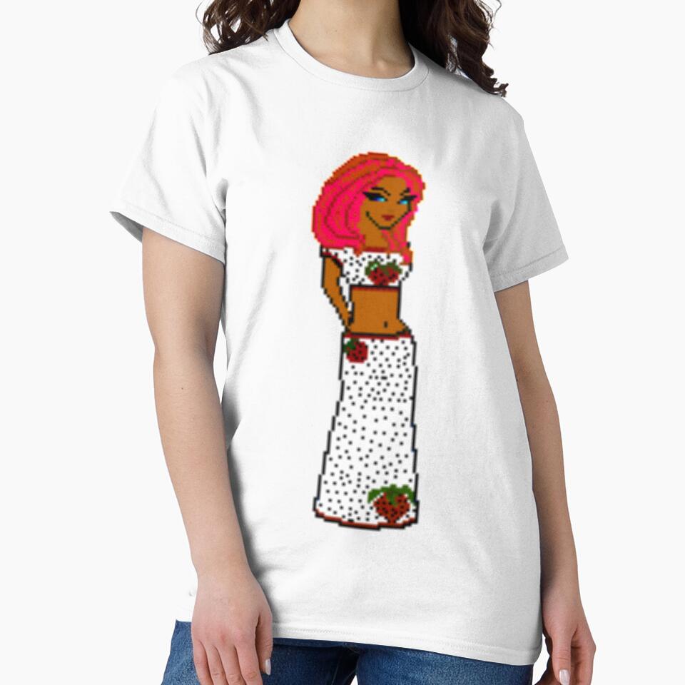 Dollz Mania Pixelated Doll 2000s Red Hair Pretty Girl T-Shirts, Hoodie, Sweatshirt