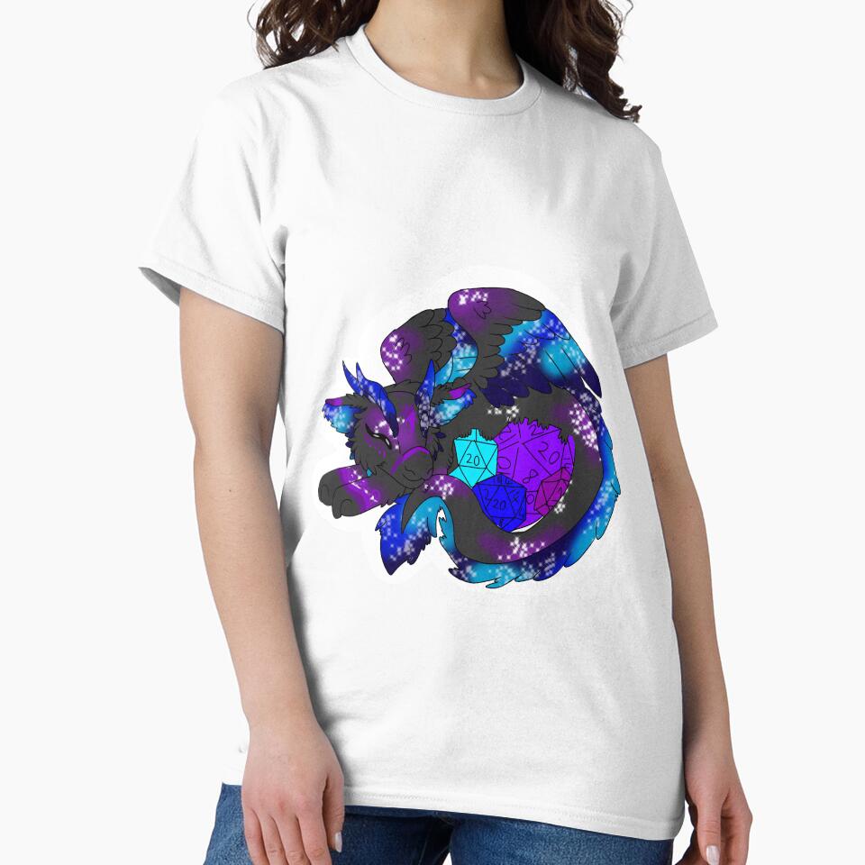 Galaxy dragon by skywolfcreation T-Shirts, Hoodie, Sweatshirt | BlankRebels.com (Image 2)