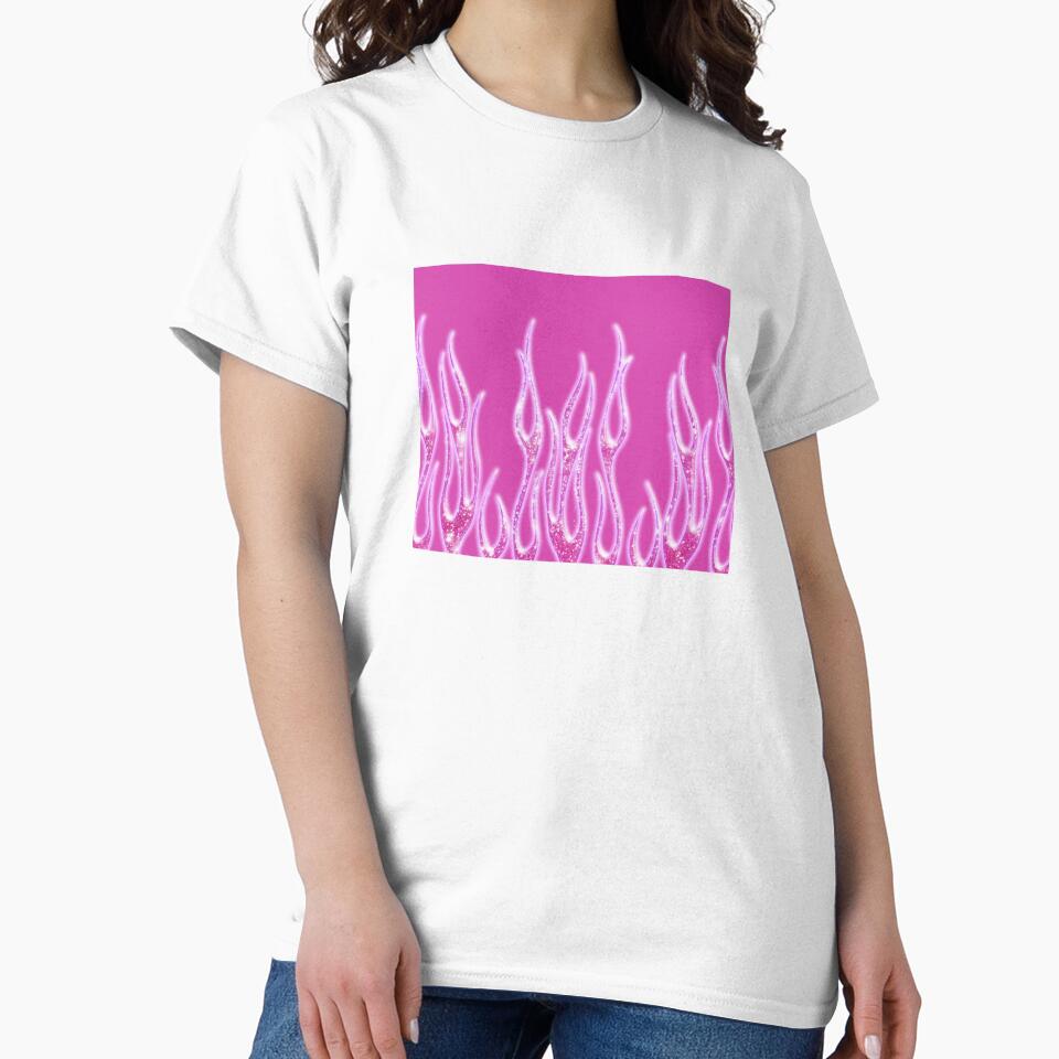 Pink Flames y2k by ind3finite
