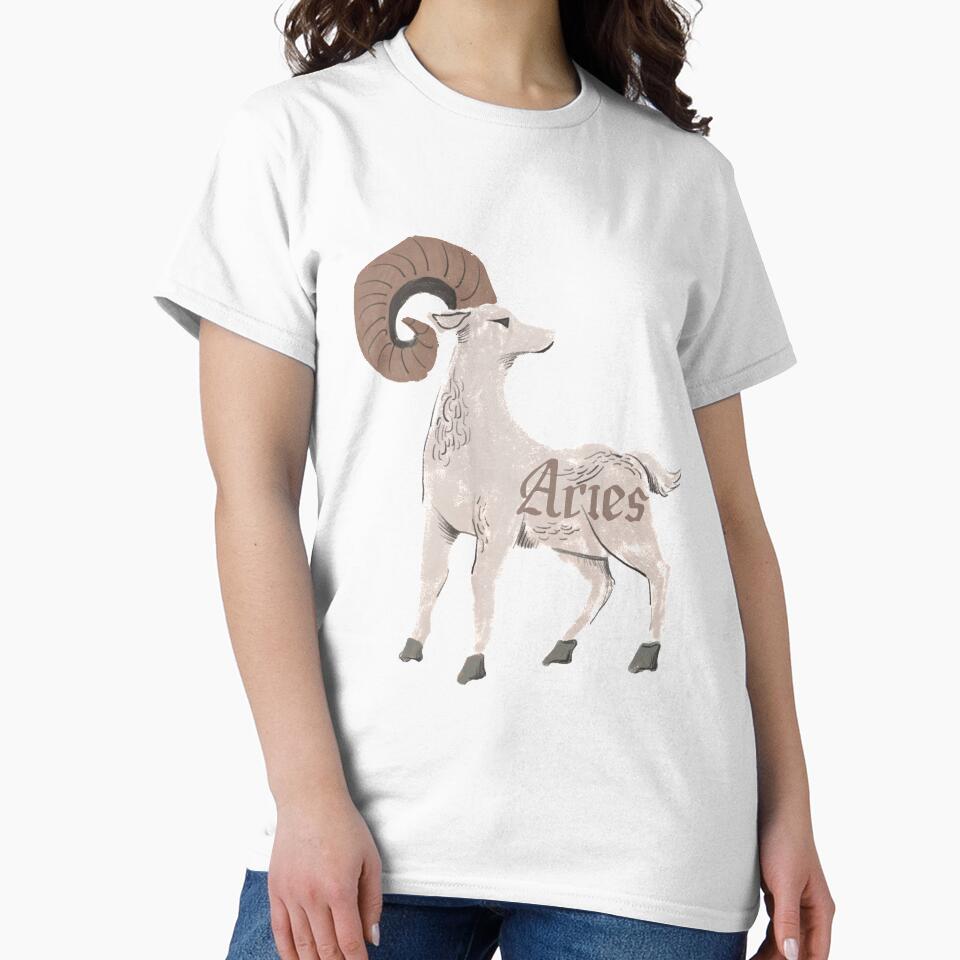 Aries Zodiac Sign Horoscope Constellation Retro Vintage Ram by Wangfu-tees Hoodie, Sweatshirt | BlankRebels.com (Image 2)