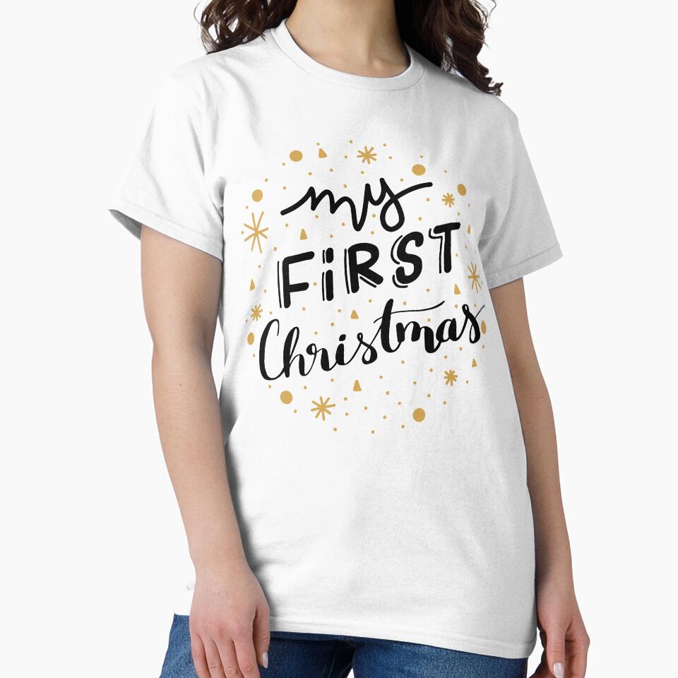 My First Christmas by elpeelpe T-Shirts, Hoodie, Sweatshirt | BlankRebels.com (Image 2)