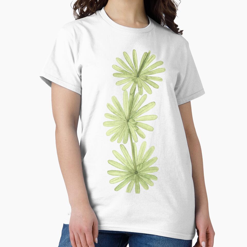 Fossil plant, based on original watercolor by SharonRoseR T-Shirts, Hoodie, Sweatshirt | BlankRebels.com (Image 2)
