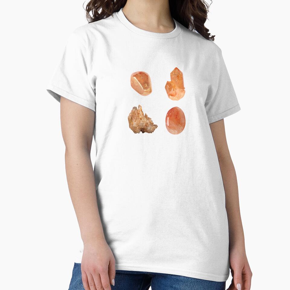 Tangerine Quartz Crystal by mooneko T-Shirts, Hoodie, Sweatshirt | BlankRebels.com (Image 2)