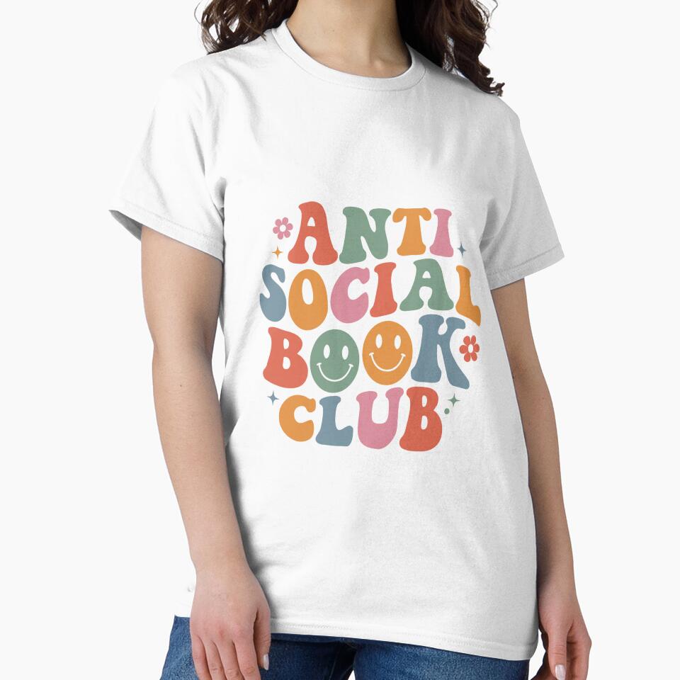 Antisocial Book Club by The Hobbyist Vancouver T-Shirts, Hoodie, Sweatshirt | BlankRebels.com (Image 2)
