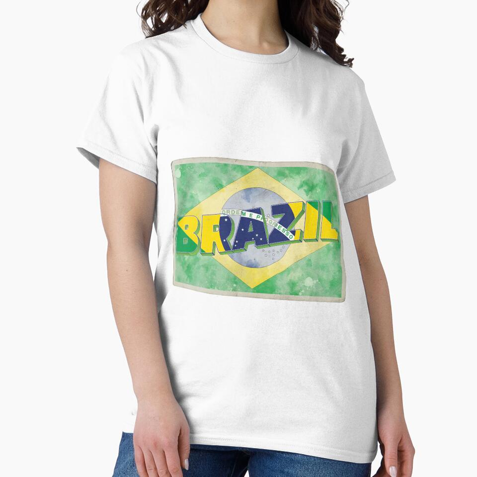 Brazil Vintage style retro souvenir by DeveloperProp0
