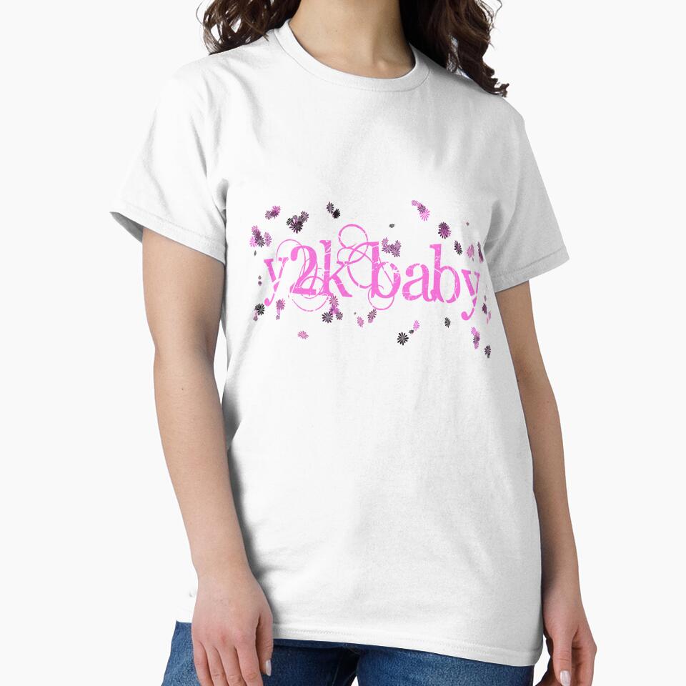 Flower Y2k Baby Tee by KatyaDesigns Hoodie, Sweatshirt | BlankRebels.com (Image 2)