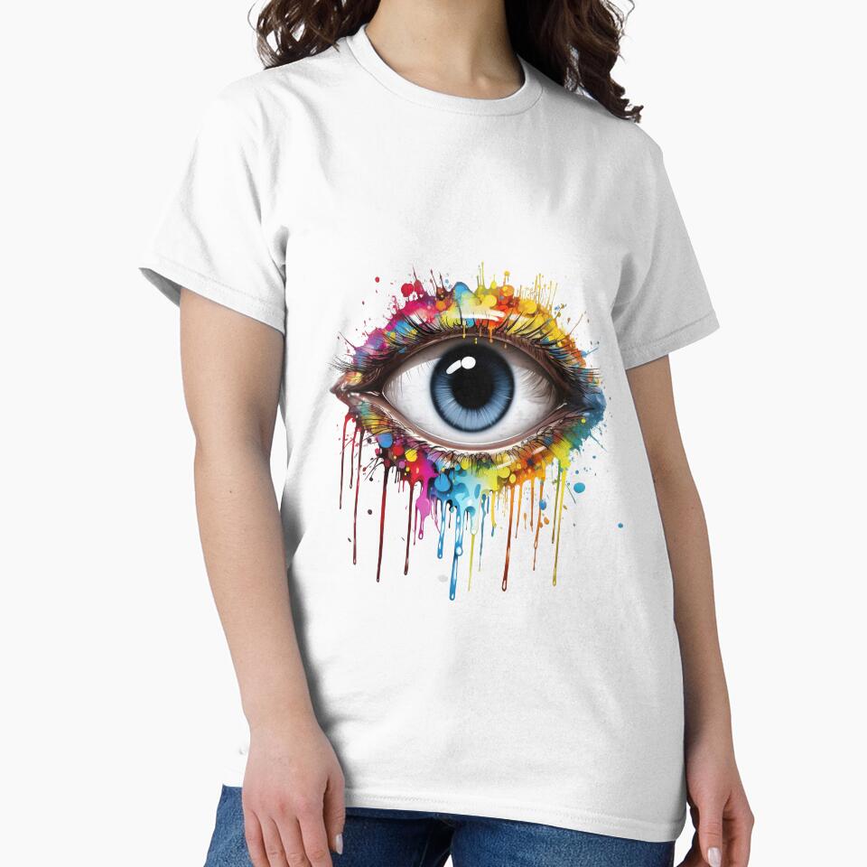 Human eye by ShopMaxiDesigns T-Shirts, Hoodie, Sweatshirt | BlankRebels.com (Image 2)