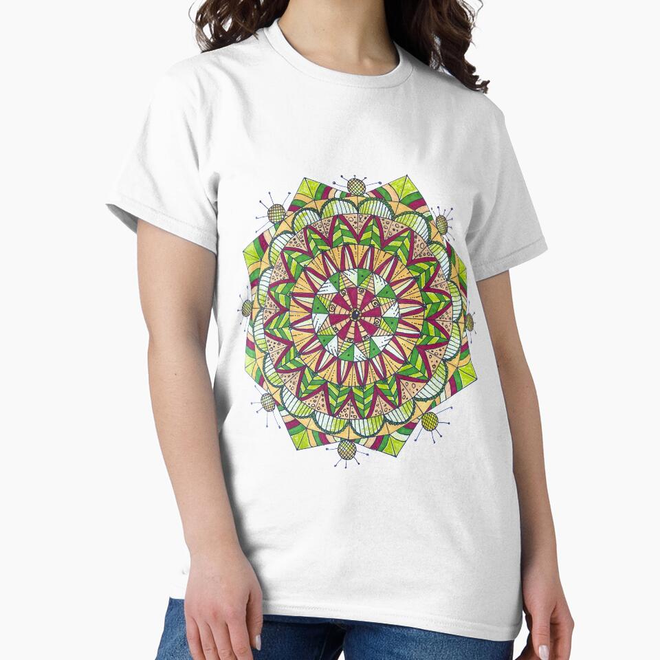 Sattelite Mandala by JackiesTshirts T-Shirts, Hoodie, Sweatshirt | BlankRebels.com (Image 2)
