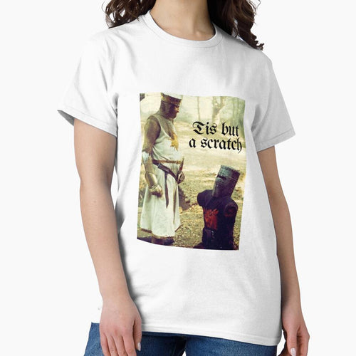 "Tis But A Scratch" Monty Python and the Holy Grail by eloveschickpeas