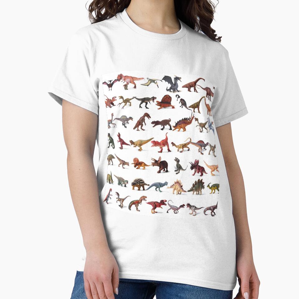 Cute Colorful Dinosaur Park by HarrioBend T-Shirts, Hoodie, Sweatshirt | BlankRebels.com (Image 2)