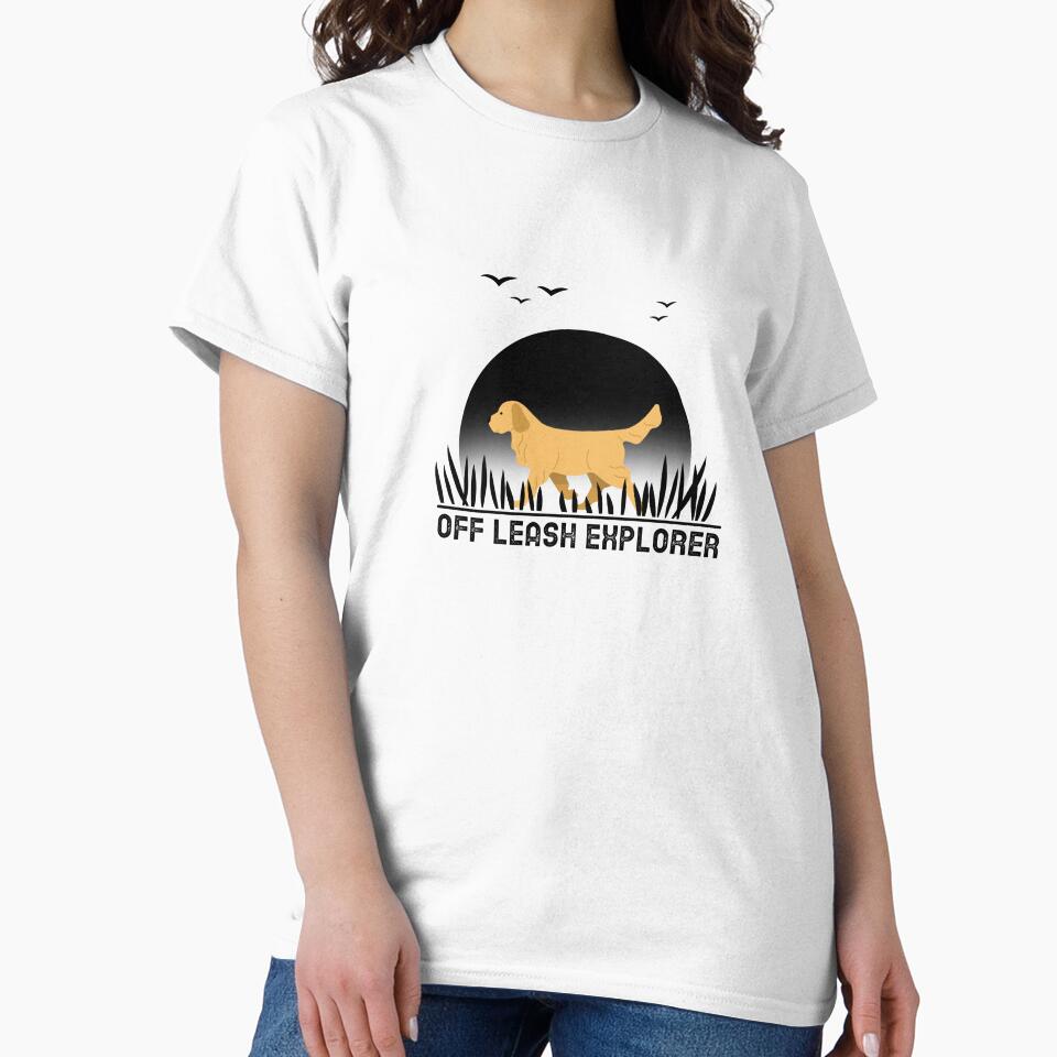 Off Leash Explorer Dog T-Shirt by gjen53 Hoodie, Sweatshirt | BlankRebels.com (Image 2)