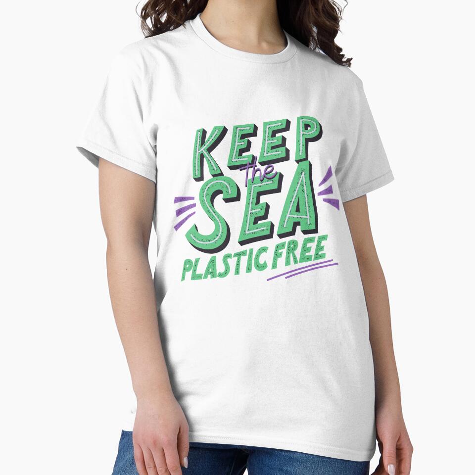 Keep the Sea Plastic Free by Hazywares T-Shirts, Hoodie, Sweatshirt | BlankRebels.com (Image 2)