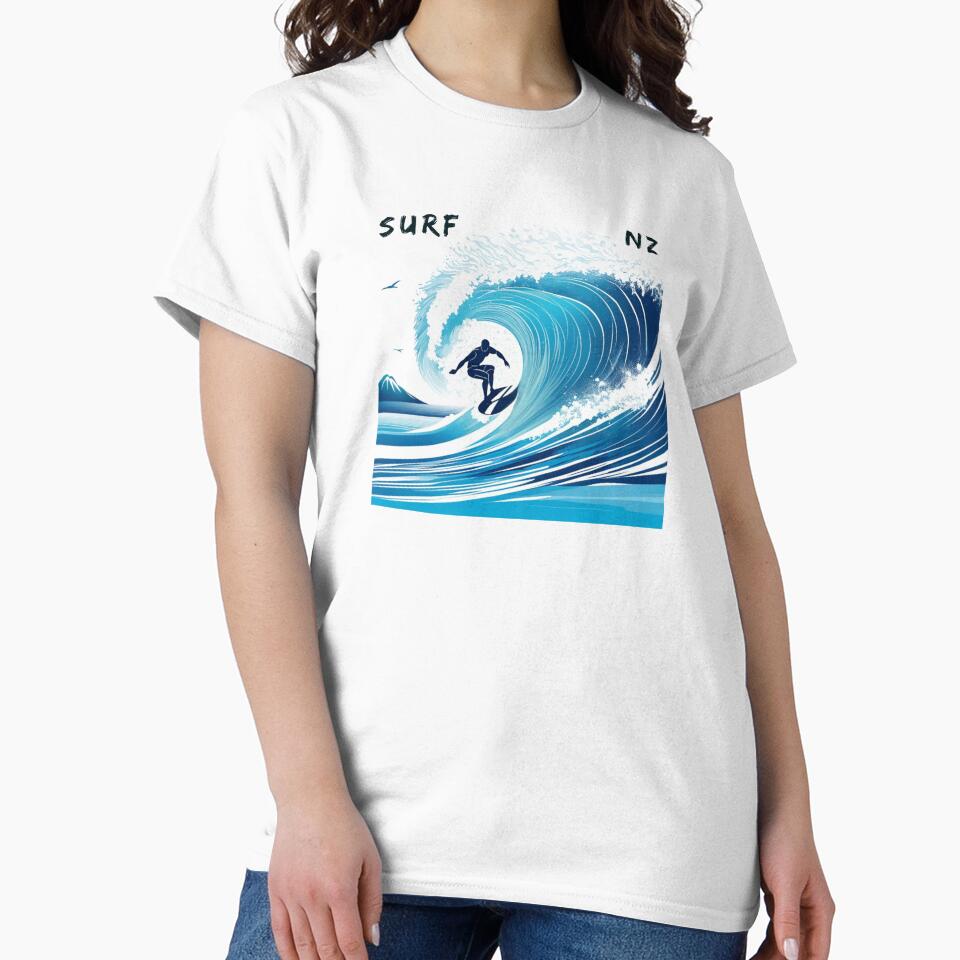 Surfing New Zealand by JackFreestone T-Shirts, Hoodie, Sweatshirt | BlankRebels.com (Image 2)