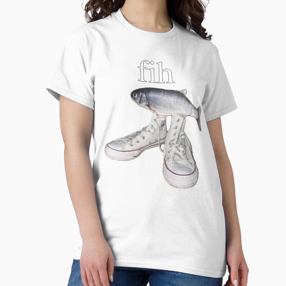 Fih Meme Classic T-shirt by Benjamstudio