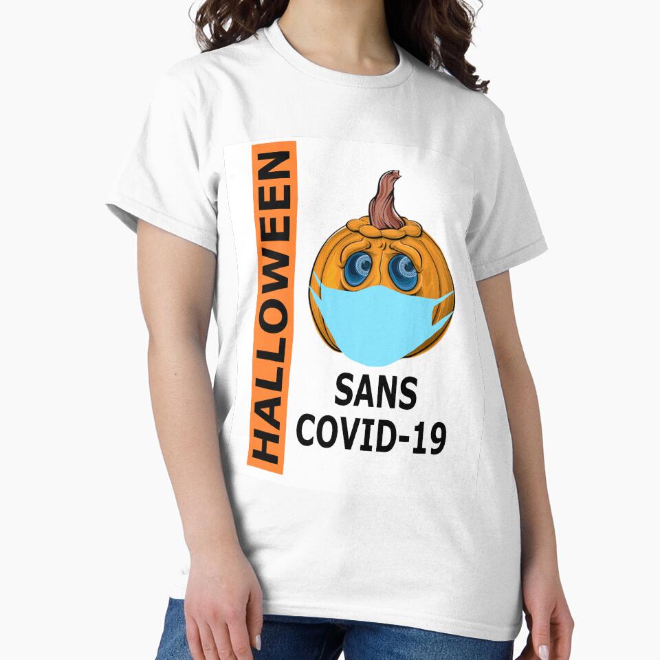 COVID-FREE HALLOWEEN DESIGN 19 by martinosfr T-Shirts, Hoodie, Sweatshirt | BlankRebels.com (Image 2)