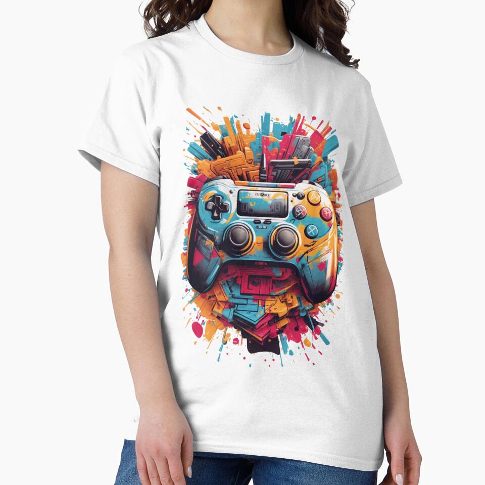 Graffiti Controller by Melimoto T-Shirts, Hoodie, Sweatshirt | BlankRebels.com (Image 2)