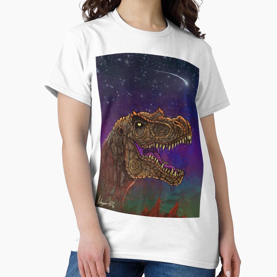 Trex Dinosaur by Inkhov T-Shirts, Hoodie, Sweatshirt | BlankRebels.com (Image 2)