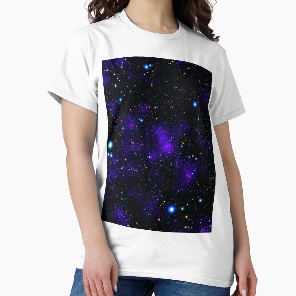 Purple Celestial Star Galaxy, Universe by newburyboutique T-Shirts, Hoodie, Sweatshirt | BlankRebels.com (Image 2)