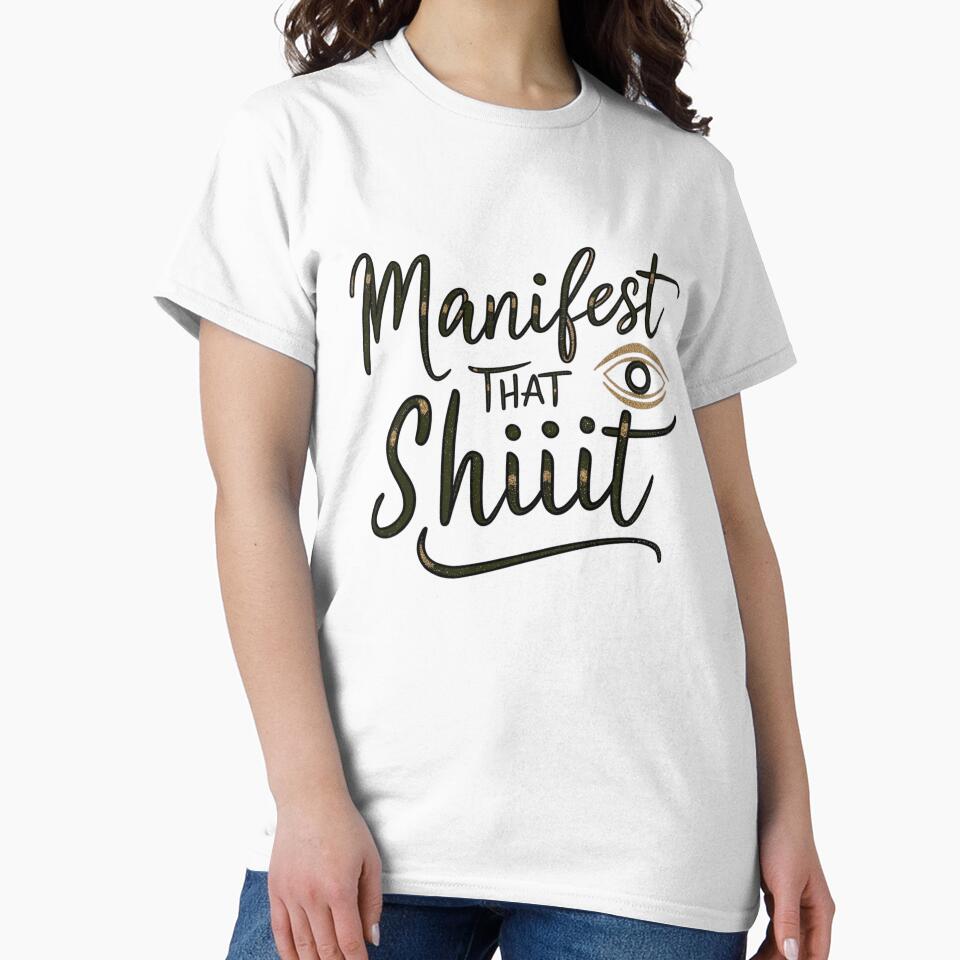 Manifest That Shiiiit' by Xenovate T-Shirts, Hoodie, Sweatshirt | BlankRebels.com (Image 2)