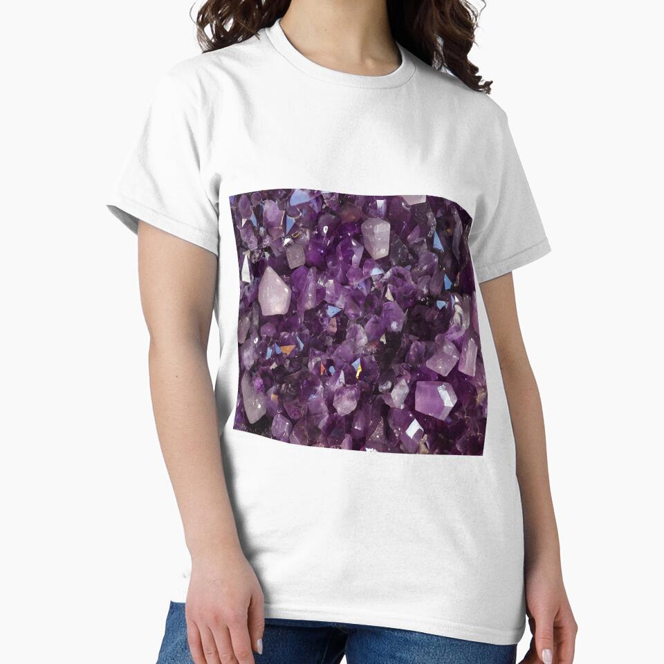 Amethyst 23 with Rose Quartz by christineiris T-Shirts, Hoodie, Sweatshirt | BlankRebels.com (Image 2)