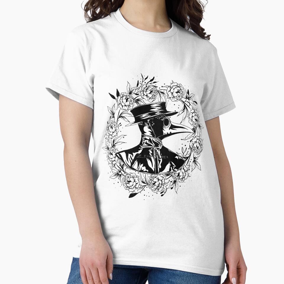 Plague doctor by ZethTheReaper19 T-Shirts, Hoodie, Sweatshirt | BlankRebels.com (Image 2)