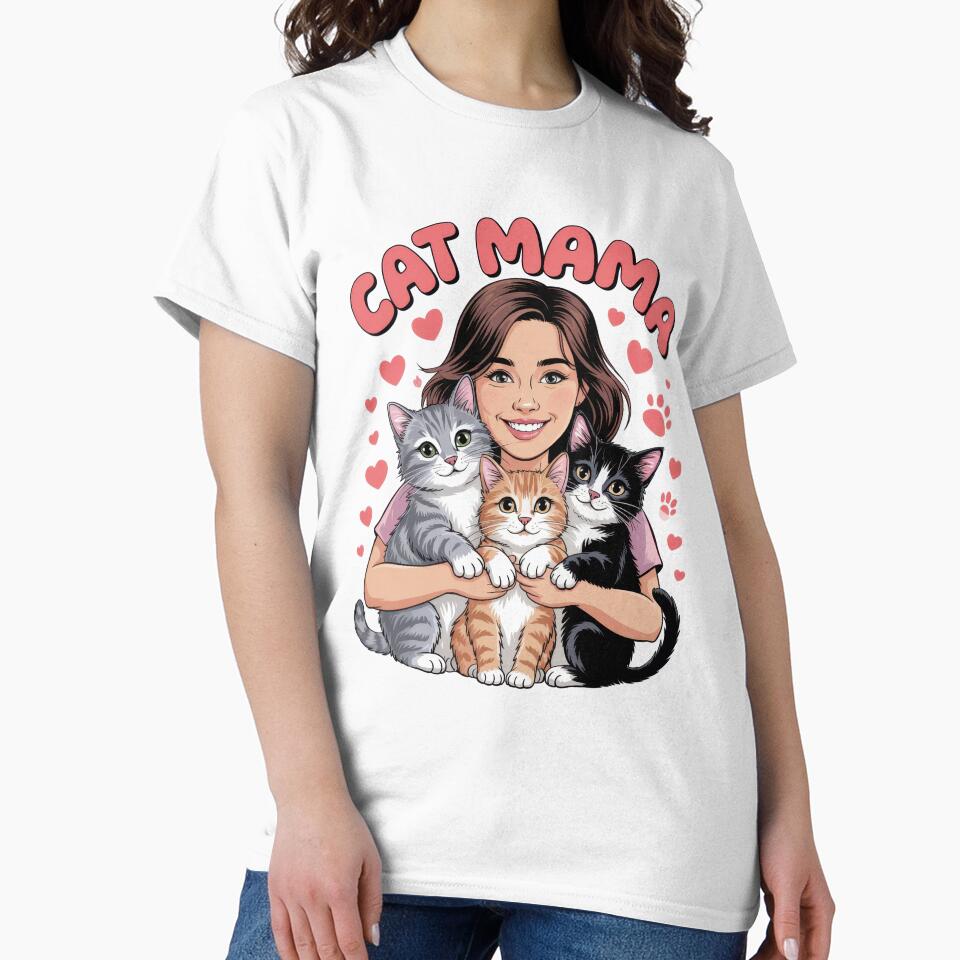 Cat Mama – Cat Lover Mother’s Day Gift by EpicMediaShop T-Shirts, Hoodie, Sweatshirt | BlankRebels.com (Image 2)