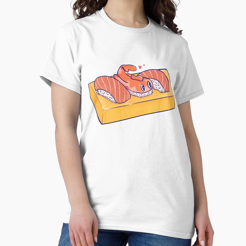 Sushi Lover 01 by Smilepuss T-Shirts, Hoodie, Sweatshirt | BlankRebels.com (Image 2)