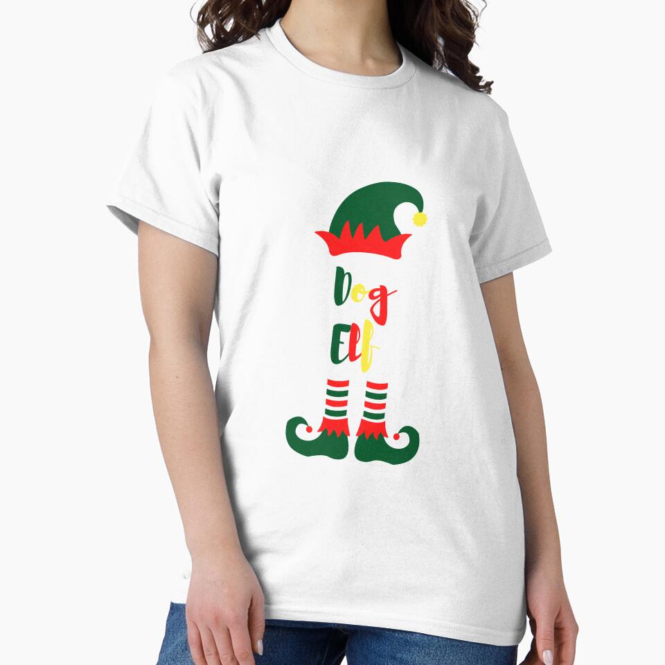 Dog Elf, Funny Christmas matching family group, Willow Days by avit1 T-Shirts, Hoodie, Sweatshirt | BlankRebels.com (Image 2)