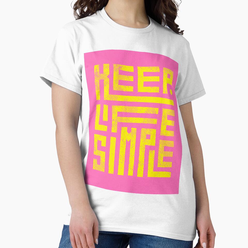 Keep it Simple by Arobuz T-Shirts, Hoodie, Sweatshirt | BlankRebels.com (Image 2)