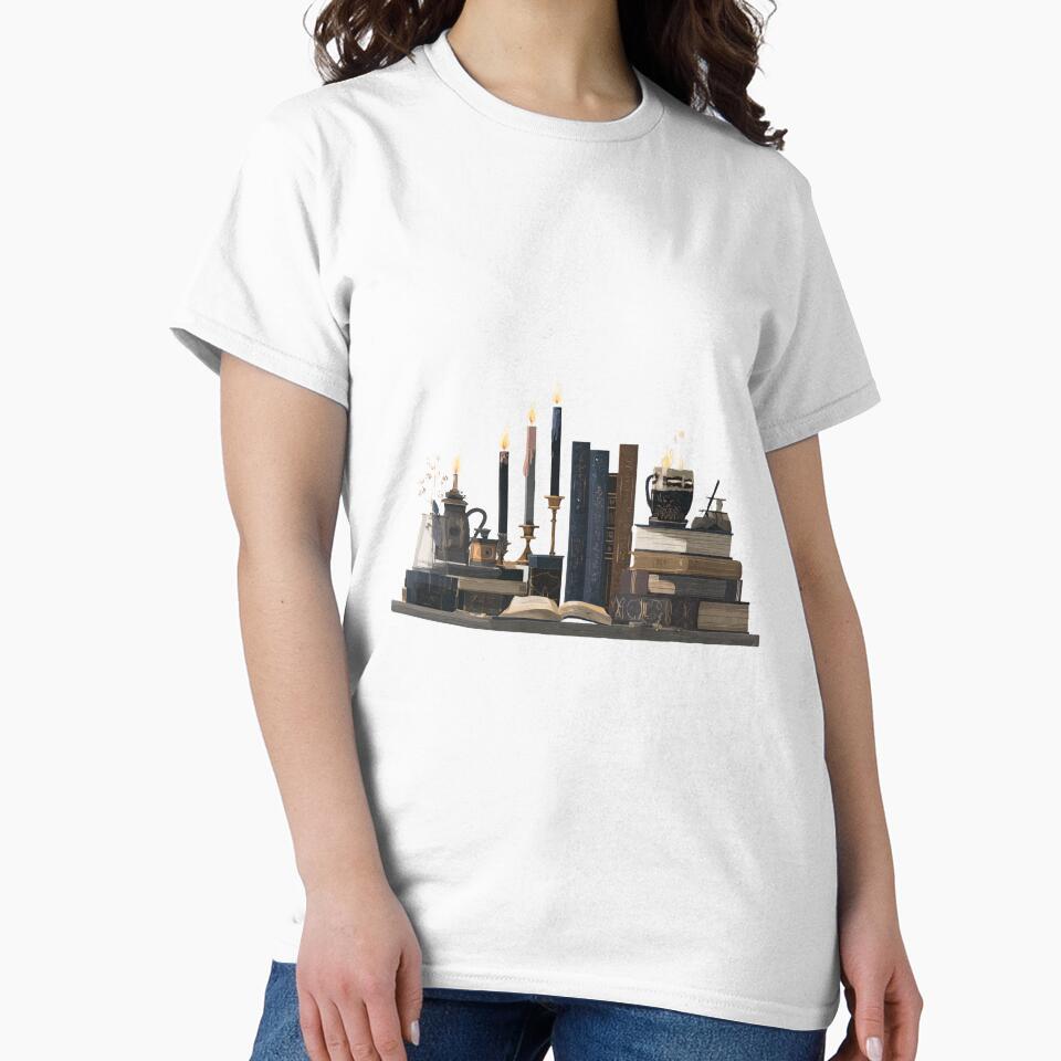 Gothic Desk With Dark Productivity Vibes by FWLKIT T-Shirts, Hoodie, Sweatshirt | BlankRebels.com (Image 2)