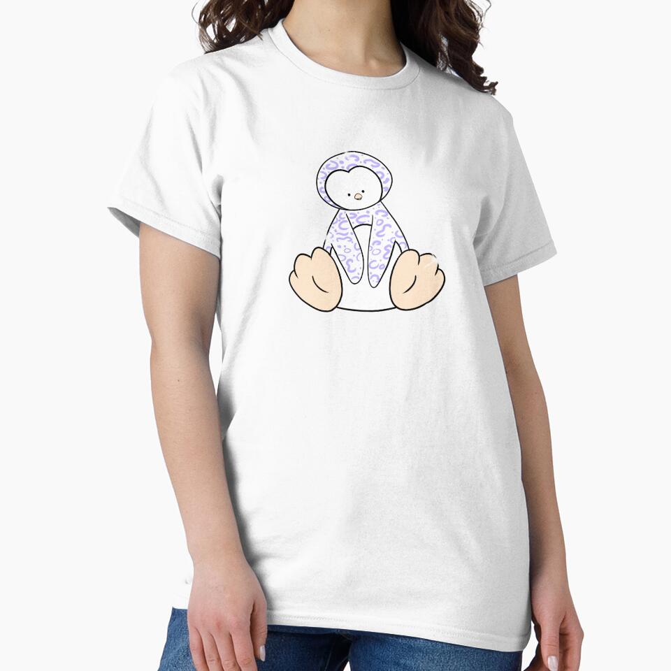 Animal Print Penguin (purple cheetah) by gross-girl99 T-Shirts, Hoodie, Sweatshirt | BlankRebels.com (Image 2)