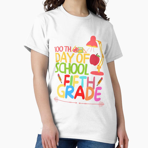 100th day of school Fifth grade , funny quote by Thecitiesstore